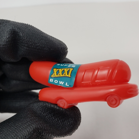 Oscar Mayer Weiner Super Bowl Whistle Sticker Peeling - Picture 2 of 10